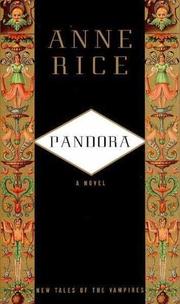 Anne Rice: Pandora (1998, Knopf)