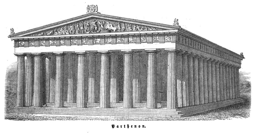 Die wichtigsten Momente aus der Geschichte der Architectur (German language, 1855)