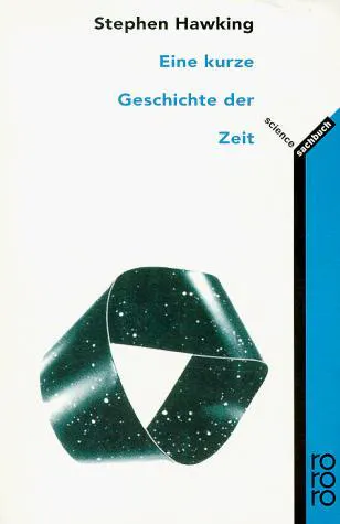 Stephen Hawking: Eine kurze Geschichte der Zeit (German language, 1998, Rowohlt Verlag)