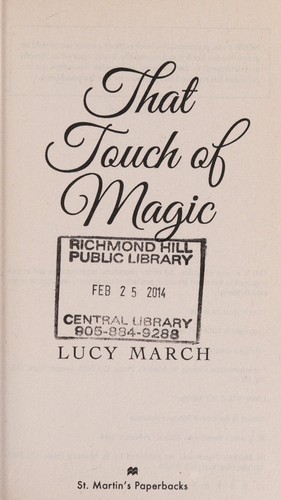 Lucy March: That touch of magic (2014)