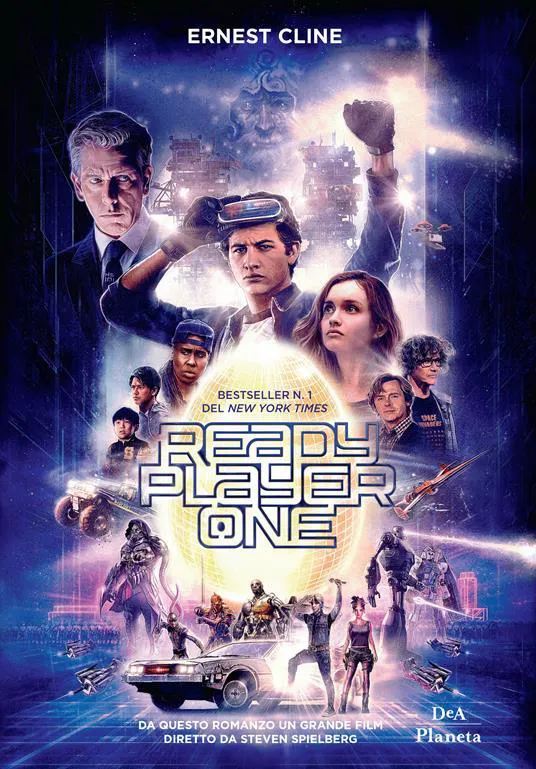 Ernest Cline, Ernest Cline (duplicate), Arnaud Regnauld, Ernest Cline: Ready Player One (Italian language, 2017)