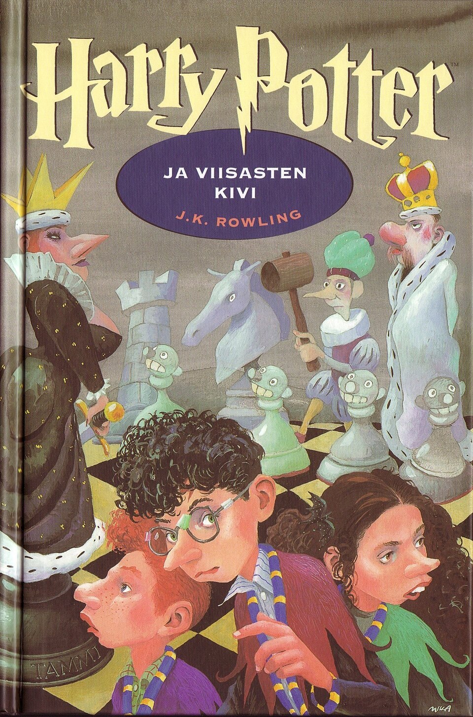J.K. Rowling: Harry Potter ja viisasten kivi (Hardcover, Finnish language, 1998, Tammi)