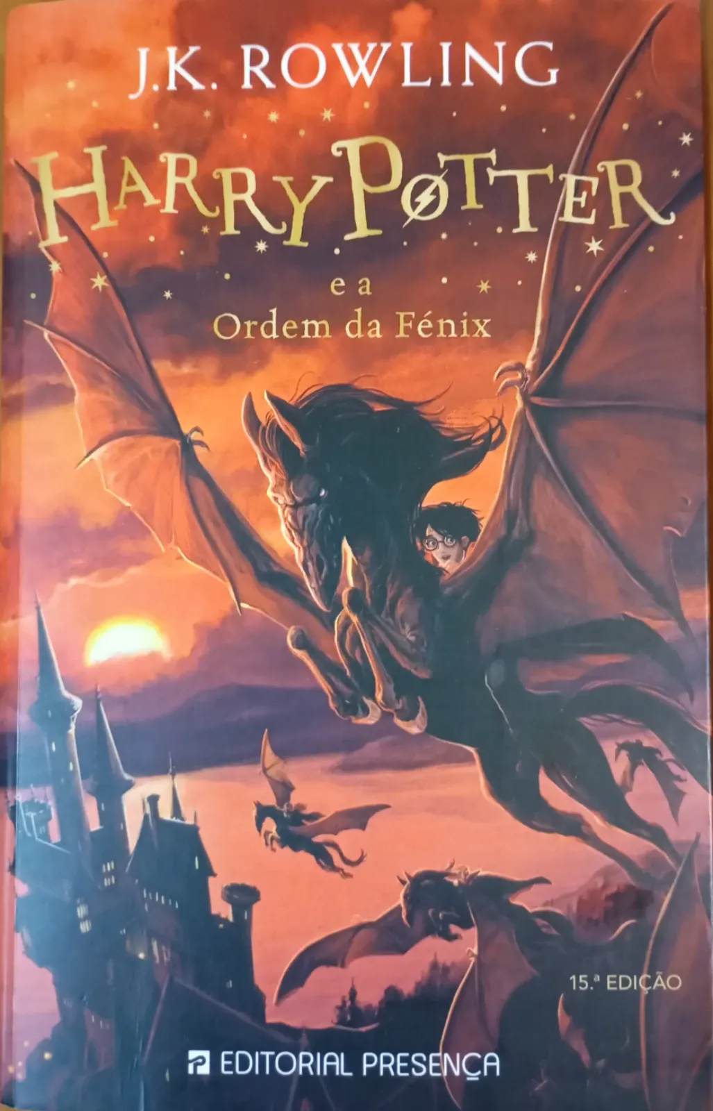 J.K. Rowling: Harry Potter e a Ordem da Fénix (Portuguese language, 2020, Editorial Presença)