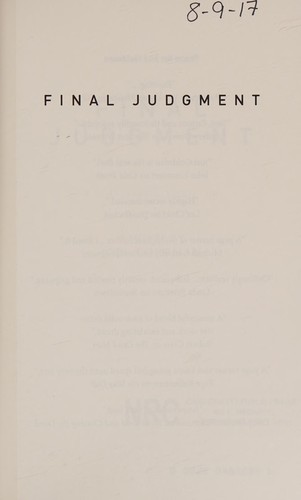 Joel Goldman: Final Judgment (2013, Character Flaw Press, LLC., ADM Enterprises LLC)