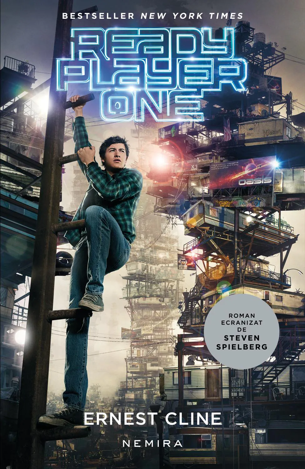 Ernest Cline, Ernest Cline (duplicate), Arnaud Regnauld, Ernest Cline: Ready Player One (Romanian language, 2018, Nemira Publishing House)