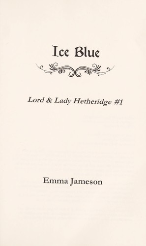 Emma Jameson: Ice blue (2011, [publisher not identified])