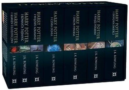 J.K. Rowling: Harry Potter tom 1-7 (Polish language, 2012)