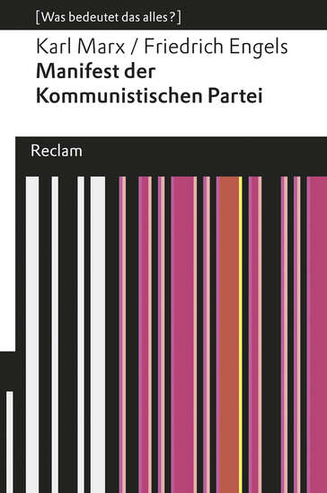 Friedrich Engels, Karl Marx: Manifest der Kommunistischen Partei (Paperback, German language, 2014, Reclam)