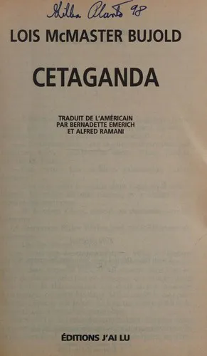 Lois McMaster Bujold: Cetaganda (French language, 1999, J'ai Lu)