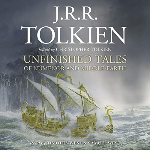 J.R.R. Tolkien, Christopher Tolkien(duplicate): Unfinished Tales of Númenor and Middle-earth (AudiobookFormat, HarperCollins)