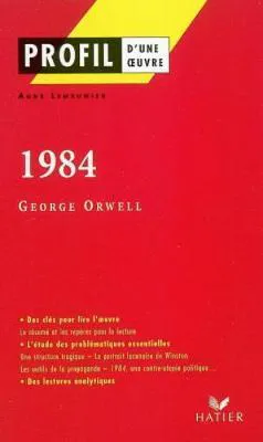 George Orwell: 1984 (French language, 2004, Hatier)